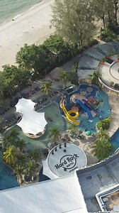 Rock your vacation at the Hard Rock Hotel Penang! Immerse yourself in the hotel's rock ‘n’ roll theme, enjoy the live performances, and admire the beautiful scenery from the nearby beach. 🎸🌴 #HardRockHotelPenang #PenangSmartParking #BarulahSmart #OkJomPenang | Penang Smart Parking