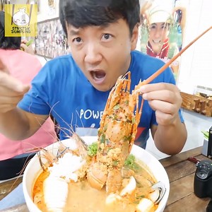 GIANT LOBSTER Tom Yum Noodle Soup! 🍜 | Strictly Dumpling