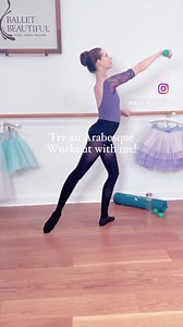 34K views · 1.1K reactions | Try this fun arabesque workout with me! You need 40 seconds, a light weight and a can-do attitude! ❤️朗 | Ballet Beautiful | Facebook