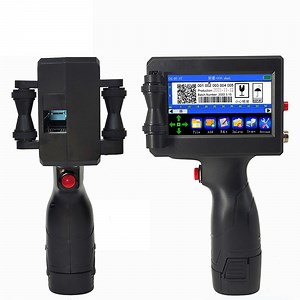 [Hot Item] High Quality 12.7mm Double Nozzle Hand Held Portable Inject Printer for Expiry Date Time Label Printer