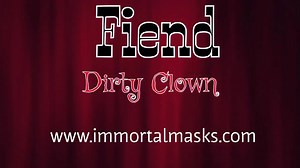 The Fiend, dirty clown variant http://immortalmasks.com/shop/Immortal-Silicone-Masks/fiend-silicone-mask | Immortal Masks