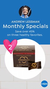 18 reactions | Andrew Lessman is back with new Monthly Specials & special prices on vitamins & supplements!  Restrictions apply. See offer. | HSN | Facebook