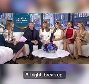 The family Stallone season 2 In Today Show | Stallone family