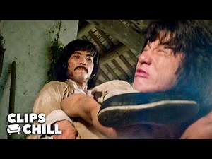 First Fight With Thunderleg | Drunken Master (Jackie Chan)