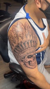 Un calaveron. #busterduque #skulltattoo | Buster