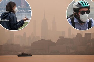 Does wearing a mask protect you from Canadian wildfire smoke?