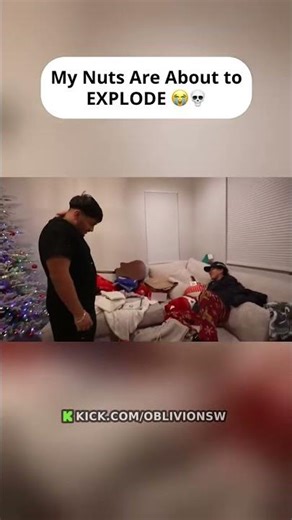 My Nuts Are About to EXPLODE 😭💀 #fyp #kick #stream #oblivionsw