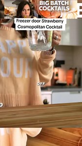 2.9K views · 83 reactions | Freezer door Strawberry Cosmopolitan Cocktail #strawberrycosmopolita... [7534786757301259542] | Aminatu Juma | Facebook