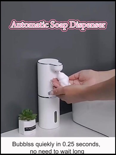 যুগের সাথে সাথে আপনার ঘরের প্রয়োজনীয় জিনিসটি আধুনিক এবং আরো স্মার্ট করুন #automatic_foam_soap_dispenser #automatic_hand_wash #foam_soap_dispenser | Yellow Mart
