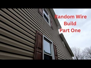 How To Build a 40 Meter Random Wire Ham Antenna less than 40.00.