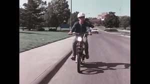 Usa 1981 Moped Rider Drives Down Stock Footage Video (100% Royalty-free) 3983034053 | Shutterstock