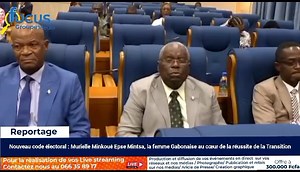 1.3K views · 12 reactions |  Reportage:Nouvelle Constitution/Nouveau code électoral : Murielle Minkoué Epse Mintsa, la femme Gabonaise au cœur de la réussite de la Transition Comité pour la Transition et la restauration des institutions - CTRI Présidence de la République Gabonaise Brice Clotaire Oligui Nguema | Focus Groupe Média | Facebook