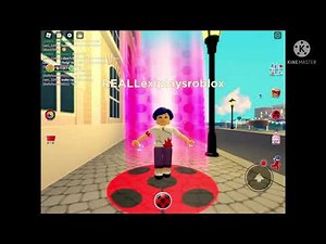 Baker bug transformation (Sabine is ladybug) in miraculous ladybug RP Roblox