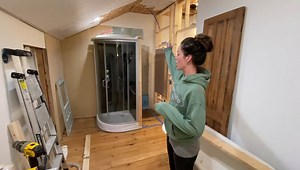 80K views · 423 reactions | How should we build our shower doors? | Story of This Life | Facebook