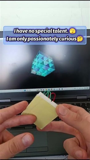 cube project with Arduino 🤪 #arduino #processing #shorts #electronic