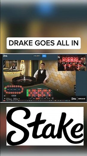 Drake's Craziest Roulette Moment #celebritynews #jackpot #casino #drake #gambling