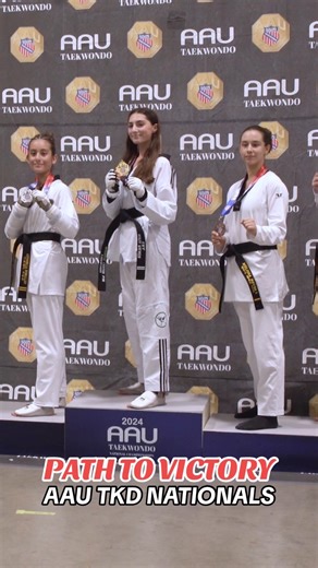 The path to victory at the AAU TKD National Championships! Watch the full video on YouTube @ The Beach Channel! https://youtu.be/C_YzdzKlzr8?si=GKtw4b-fd4-8hKEY #tkd #sports #martialarts #olympian #olympics #taekwondo #athlete #aau #taekwondokicks | The Beach Channel