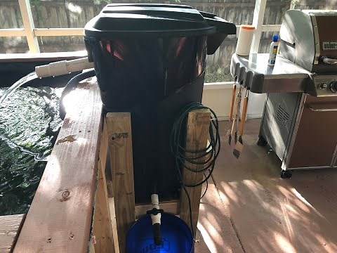 DIY Koi Pond Filter Build