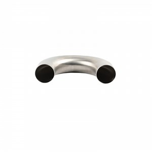 [Hot Item] Bpe Sanitary Stainless Steel Pipe Fitting Welded Elbow 180 Degree