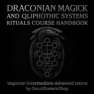 Draconian Magick & Qliphothic Rituals Course Handbook | Tiamat/lilith Rites, Shadow Work, Gate Openings | PDF Handbook by Occultesotericshop - Etsy