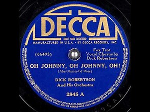 Oh Johnny, Oh Johnny, Oh! ~ Dick Robertson and His Orchestra (1939)