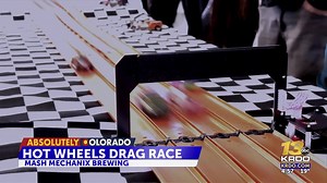 Colorado Springs brewery hosts 'Hot Wheels Drag Racing' to benefit service dogs