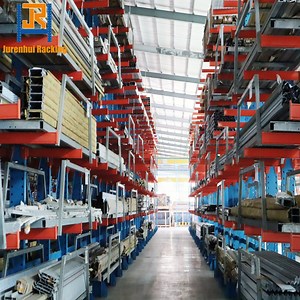 [Hot Item] Double-Sided Cantilever Heavy-Duty Display Rack Used Racking for Pipeline Warehouse Storage