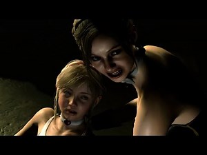 Resident Evil 2 Remake Claire in Bunnygirl & Sherry Ballerina /Biohazard 2 mod