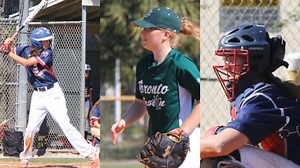 Women's baseball at complex