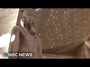 New Grand Egyptian Museum displays never-before-seen treasures