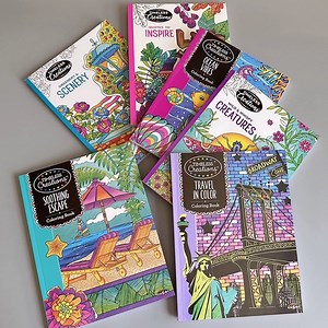 [Hot Item] Custom Creative Coloring Book Set Filling Book Children Drawing Painting Book A4 Adult Coloring Book