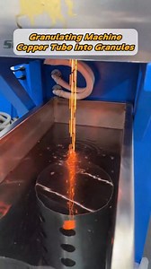 13K views · 118 reactions | Copper pipe to granule conversion machine | المنى للتكييف للاحتراف | Facebook