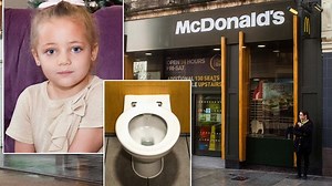 Prank leaves 4-year-old glued to McDonald's toilet seat