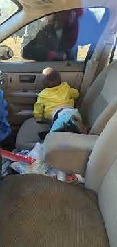 Baby Locked in Car Makes Clever Escape
