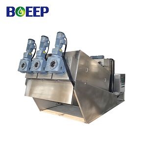 [Hot Item] Sludge Dewatering Screw Filter Press in Sewage Treatment Steps