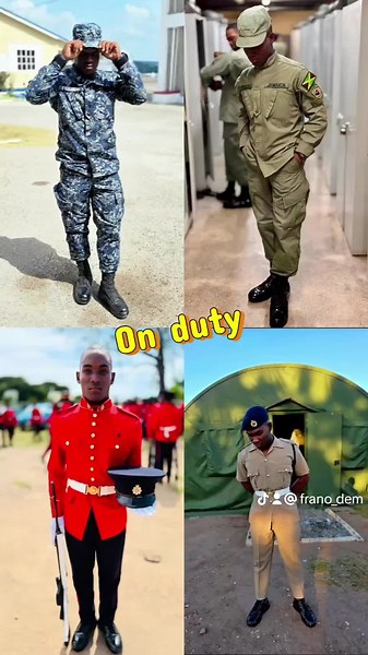 On/off duty #foryoupage #vairal #CapCut #justforfun #soldier #fyp #jamaicatiktok
