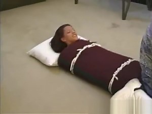 Rug Wrapped and Tickled (Ticklish Bare Feet Tickling)