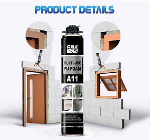 [Hot Item] Hot Selling German Quality Excellent Filling Capacirty Multi Purpose Insulation Sealant Polyurethane PU Foam