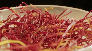 Saffron Threads Close Up Macro In Motion Stock Footage SBV-347795584 - Storyblocks