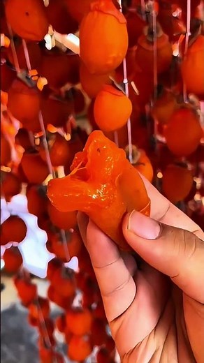 Traditional Persimmon Drying Process
