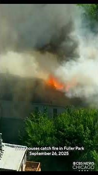 Fuller Park houses catch on fire