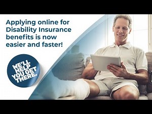 Applying online for Disability Insurance benefits is now easier and faster!