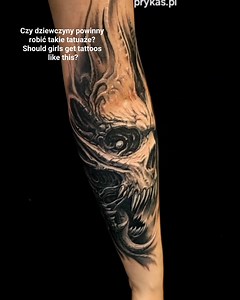 Czy dziewczyny powinny robić takie tatuaże? Should girls get tattoos like this? | Prykas