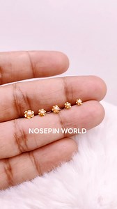 10K views · 33 reactions | Pearl small size nosepin. | Nosepin World | Facebook
