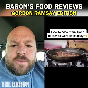 127K views · 1.8K reactions | Gordon Ramsay ... what are you doing? That steak is RAW 藍 | The Actual Baron | Facebook