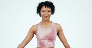 Woman Flexing Arms Muscle Fitness Strong Stock Footage Video (100% Royalty-free) 1109501317 | Shutterstock