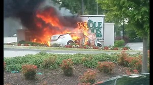 Police: Husband charged after fighting with wife, driving family's car into sign