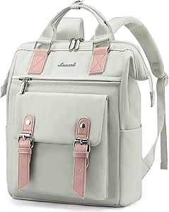 LOVEVOOK Mini Backpack for Women, Small Backpack Purse Cute Daypacks Stylish Bags for Shopping, Work, Dating, Grey-Pink