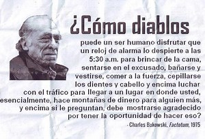 Henry Charles Bukowski Frases