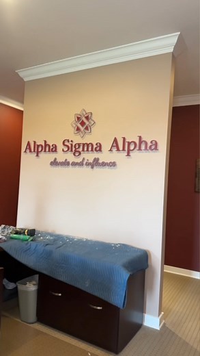 Headquarters got an upgrade 👀✨ | Alpha Sigma Alpha Sorority